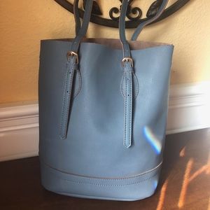 NWT - Italian Leather Shopping Tote